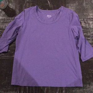 Purple Denim & Company Top